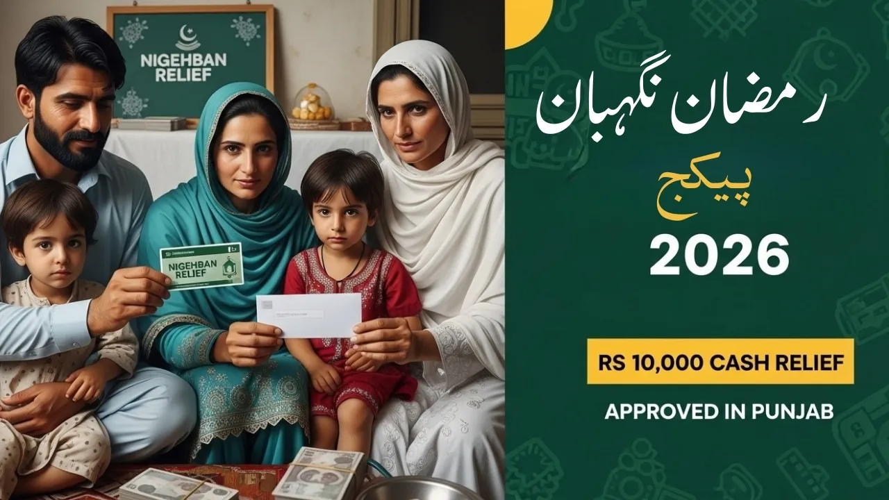 Ramadan Nigehban Relief Program 2026 Approved in Punjab