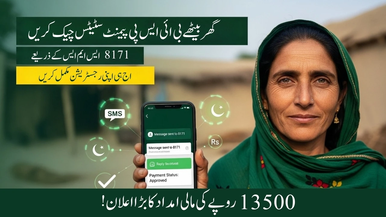Check BISP Payment Status via 8171 SMS – Full Guide 2026
