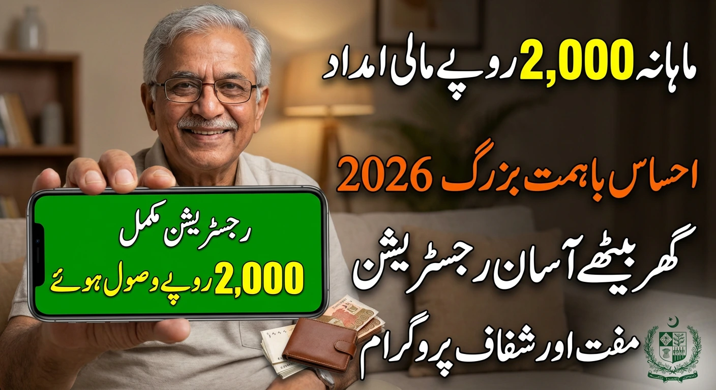 Ehsaas Ba Himmat Buzurg Registration 2026 – Apply Online Easily