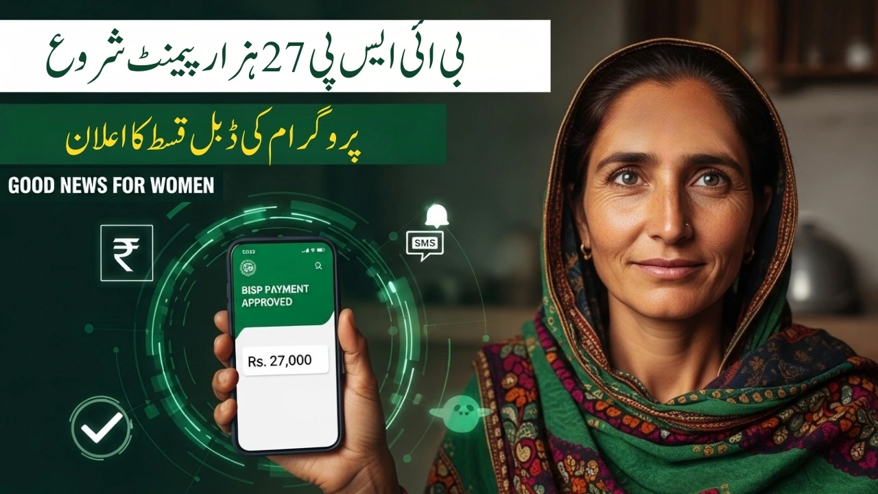 Good News for Women: Rs. 27,000 BISP Payment 2026 Confirmed