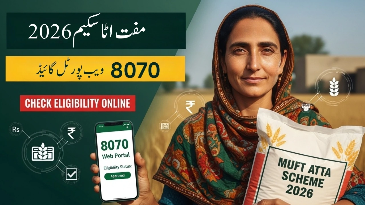 Muft Atta Scheme 2026 – Complete 8070 Web Portal Guide