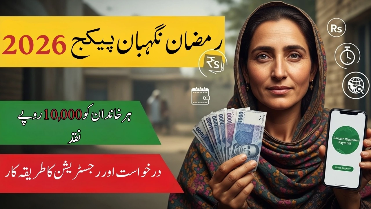 Ramzan Nigahban Package 2026: Who Can Get Rs 10,000 Cash?
