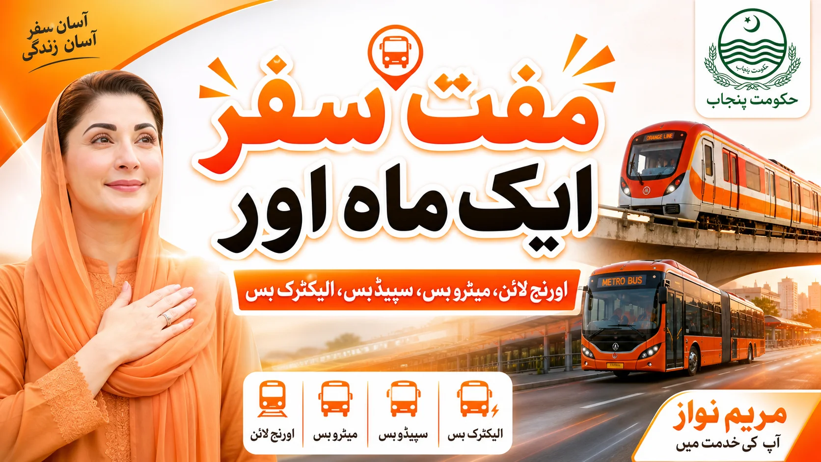 Punjab Free Public Transport Extension 2026