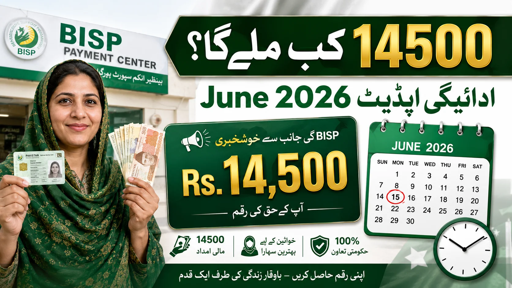 BISP 14500 June 2026 Payment — When Will You Receive Your Installment?